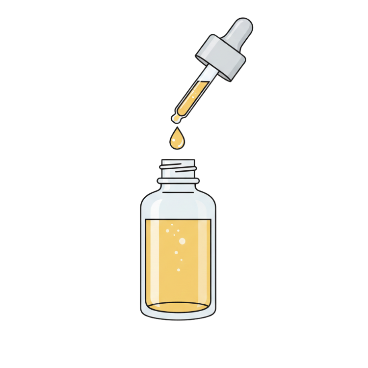 Drop into drink icon